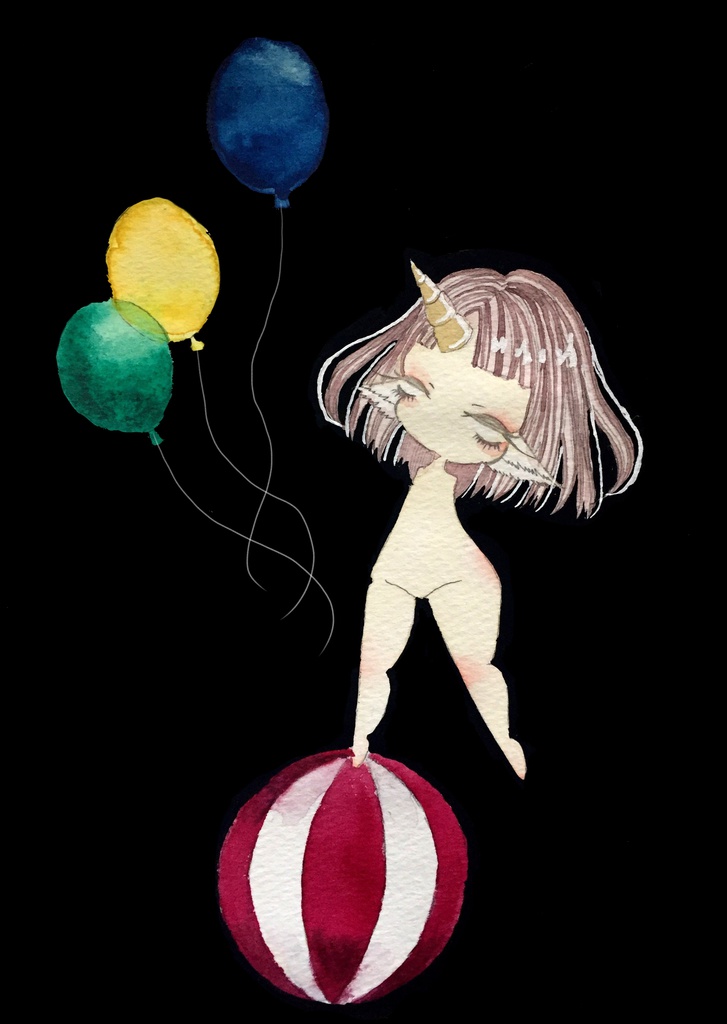 ZINE|詩画集|欠陥人形サァカス