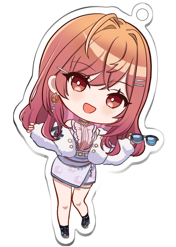 【非公式】一条莉々華　アクリルキーホルダー