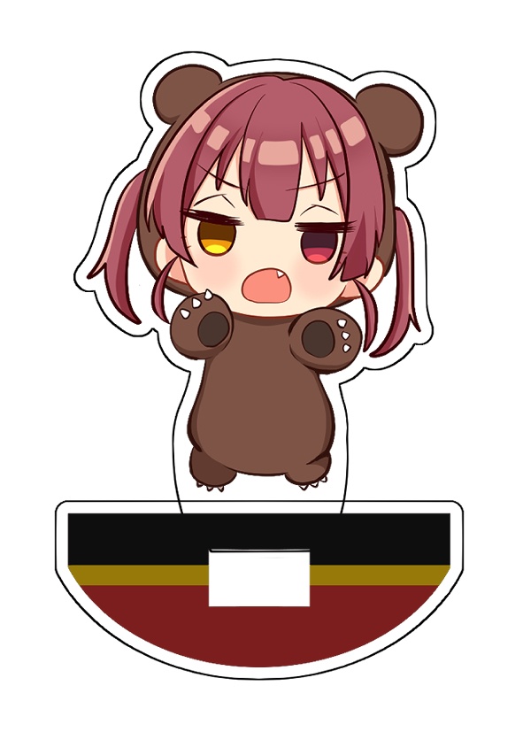 【非公式】クマリン　ゆらゆらアクリルフィギュア