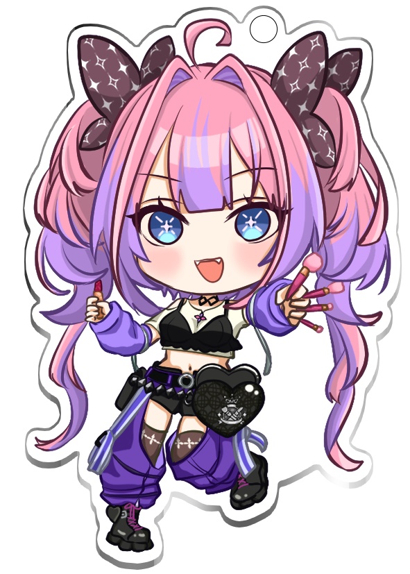 【非公式】綺々羅々ヴィヴィ　アクリルキーホルダー