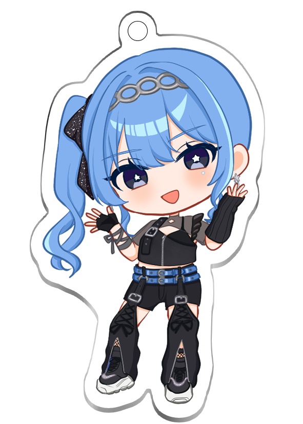 【非公式】星街すいせい　Chatter Chatter　MV衣装　アクリルキーホルダー