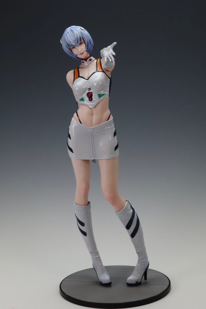 ガレージキット 新世紀エヴァンゲリオン 綾波レイ　レーシングver セミリアル 1/6スケール