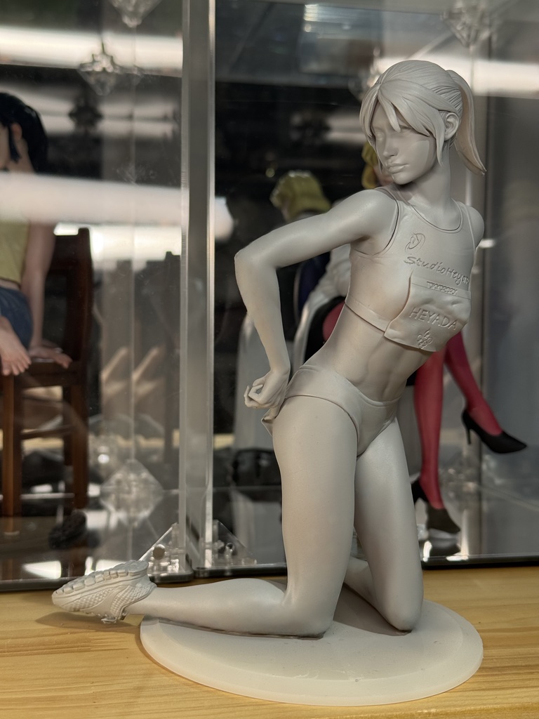 オリジナルガレージキット 普通のO L 陸上ver. (An office lady in athlete costume) 1/6スケール