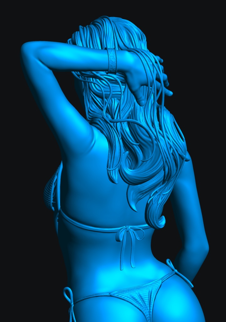 オリジナルガレージキット 『塗装ができない赤ちゃん』(The Painter) 1/6スケール