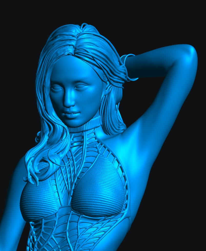 オリジナルガレージキット 『塗装ができない赤ちゃん』(The Painter) 1/6スケール