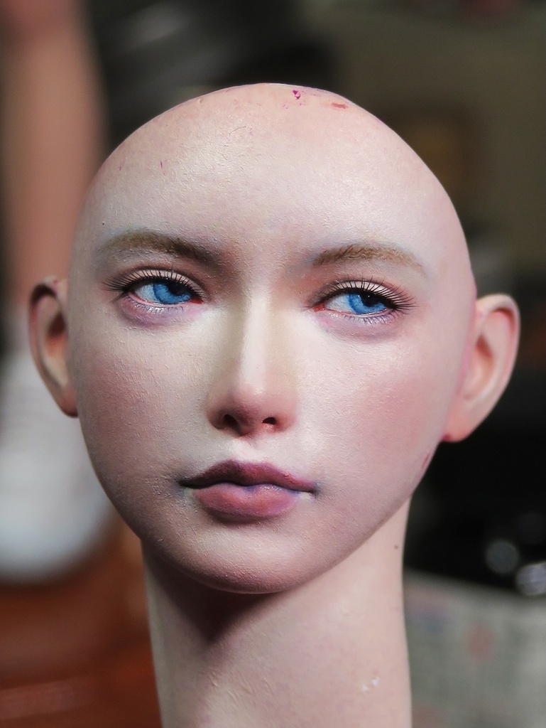 オリジナルガレージキット 本を運ぶ女性 1/6スケールもしくは1/12スケール (A Lady with Books)