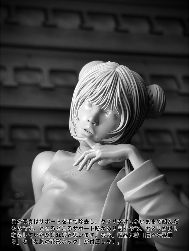 ガレージキット 竜華キサキ セミリアル 1/6スケール (Kisaki Ryuge Semirealistic)