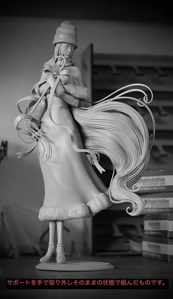 早期割¥2000オフ! オリジナルガレージキット サンタの女 1/6 スケール (A lady in a Santa-costume)