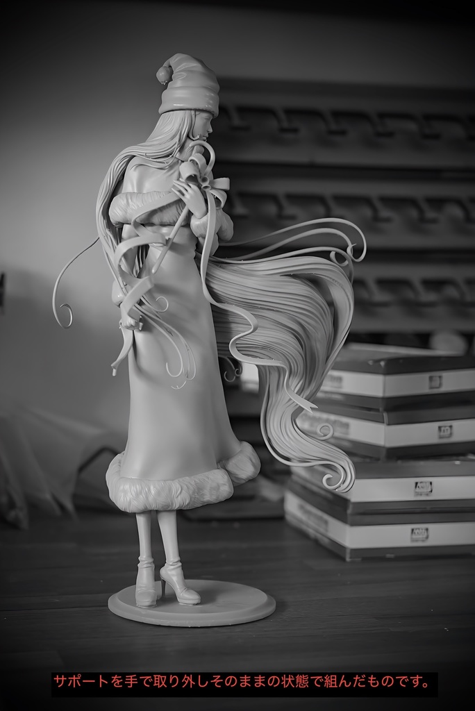 早期割¥2000オフ! オリジナルガレージキット サンタの女 1/6 スケール (A lady in a Santa-costume)