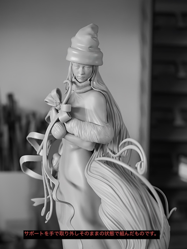 早期割¥2000オフ!  オリジナルガレージキット サンタの女 1/6 スケール (A lady in a Santa-costume)