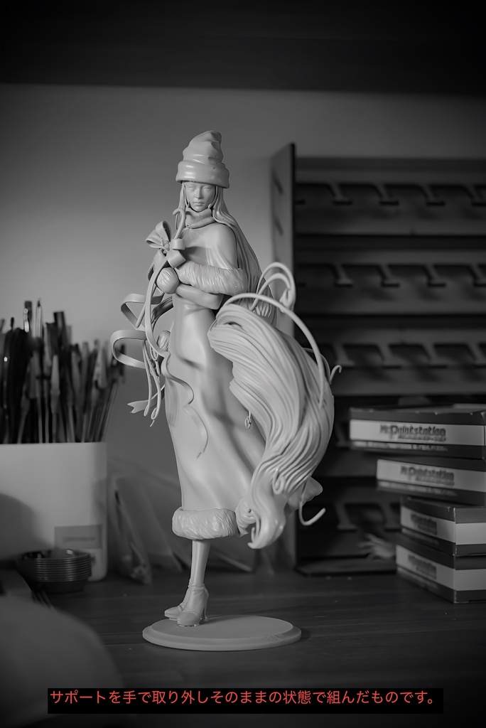 早期割¥2000オフ! オリジナルガレージキット サンタの女 1/6 スケール (A lady in a Santa-costume)