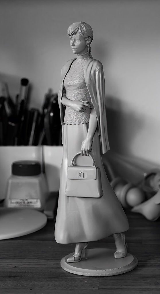 早期割¥2000オフ! オリジナルガレージキット レースの上着の女 1/6 スケール (A lady in lacy top-wear)