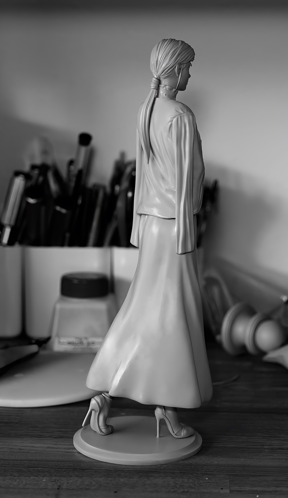 早期割¥2000オフ! オリジナルガレージキット レースの上着の女 1/6 スケール (A lady in lacy top-wear)