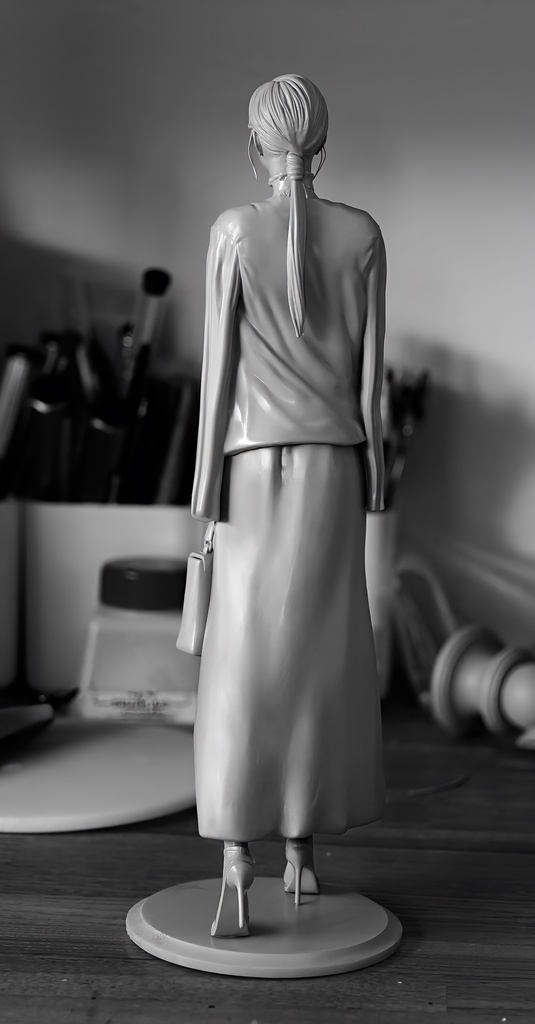 早期割¥2000オフ! オリジナルガレージキット レースの上着の女 1/6 スケール (A lady in lacy top-wear)