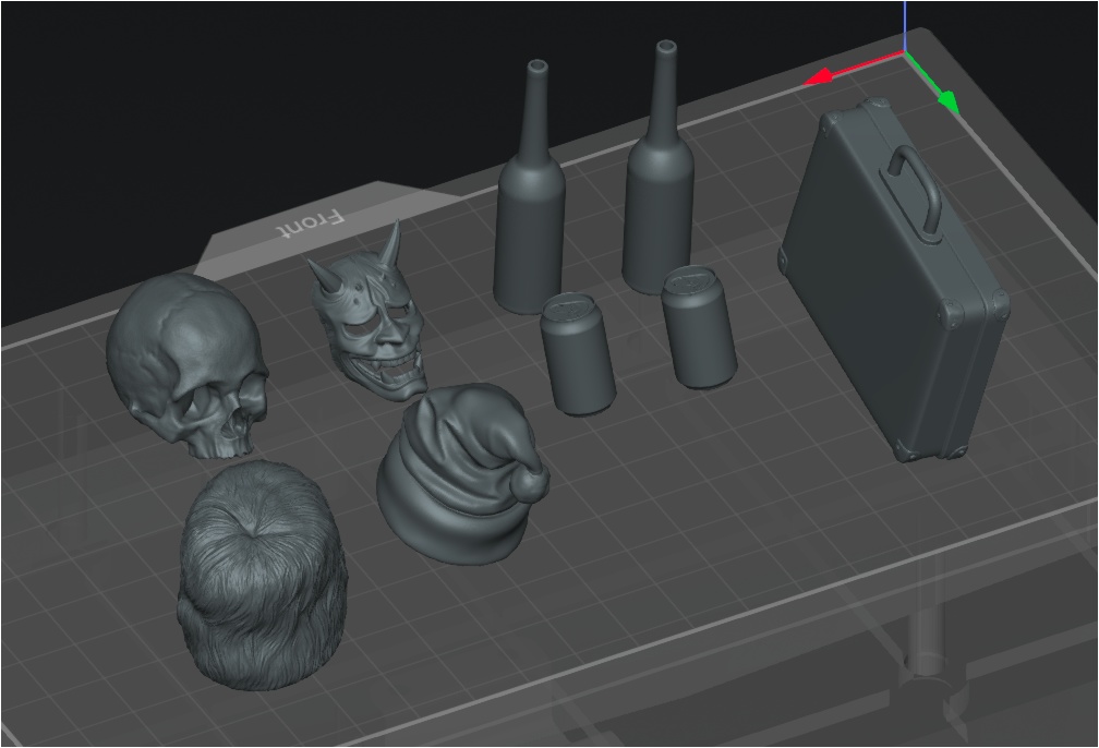 オリジナルガレージキット 1/6スケール小物セット