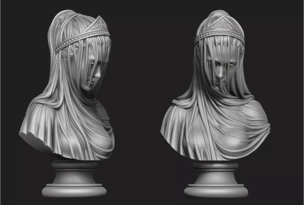 早期割2000オフ　ガレージキット Dreapy Bust 1/4 scale