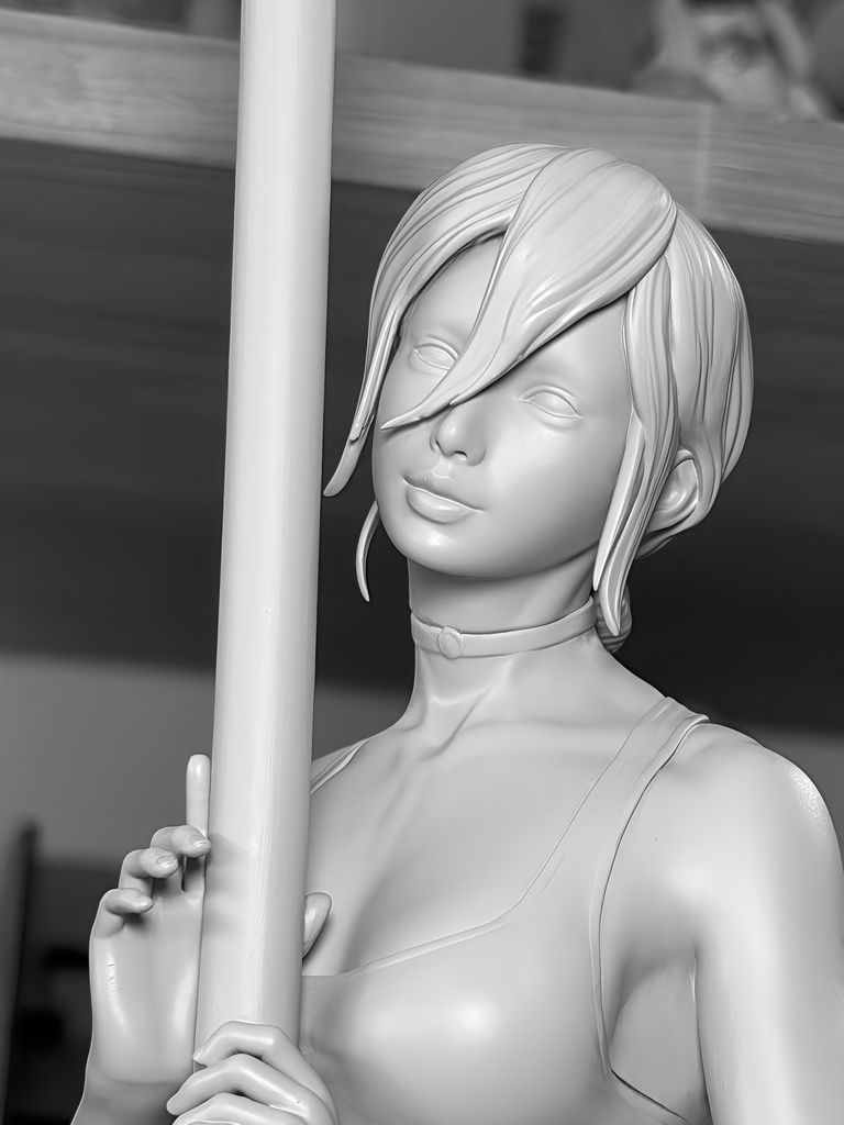 オリジナルガレージキット 綿の下着の女性 (A Lady in cotton lingerie) 1/6スケール