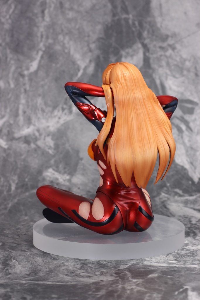 2/25 0:00以降受付開始 シン・エヴァンゲリオン劇場版より 髪をかきあげるアスカ・ラングレー セミリアル 1/6スケール未塗装ガレージキット