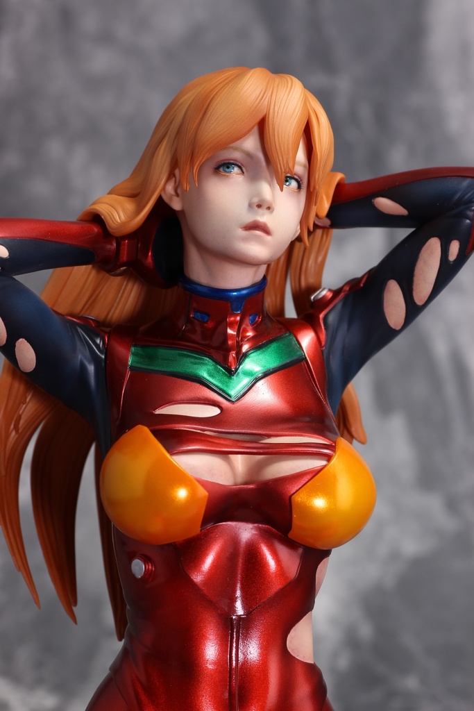 2/25 0:00以降受付開始 シン・エヴァンゲリオン劇場版より 髪をかきあげるアスカ・ラングレー セミリアル 1/6スケール未塗装ガレージキット