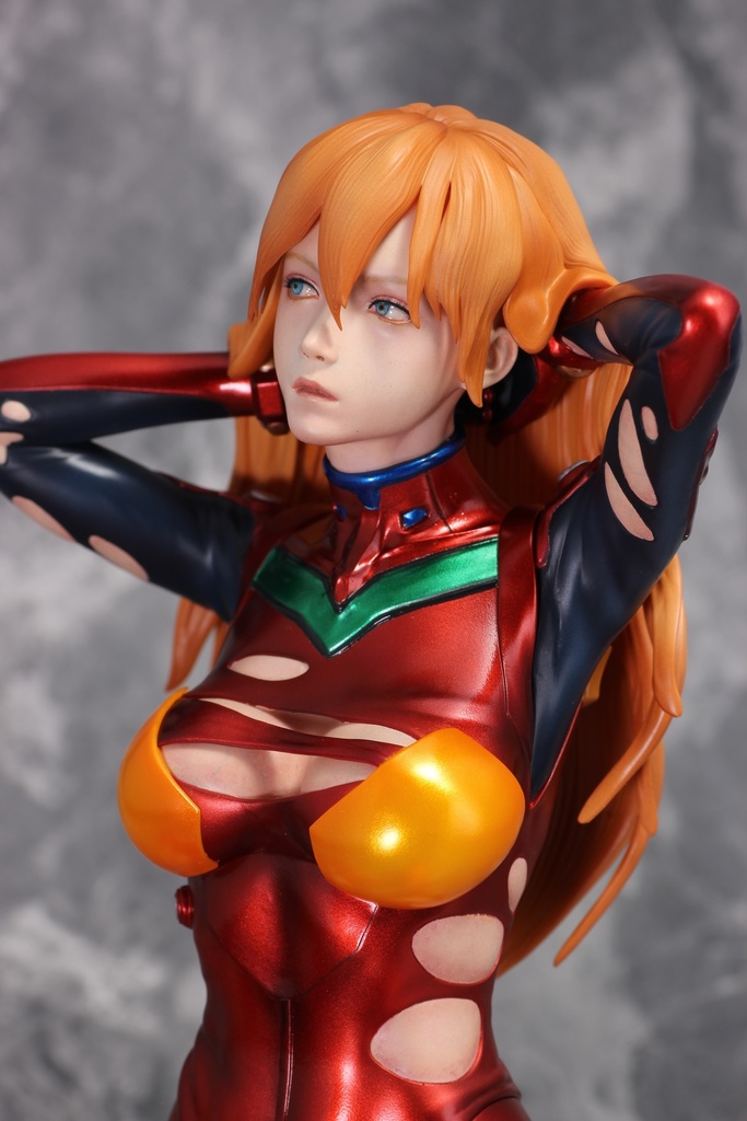 2/25 0:00以降受付開始 シン・エヴァンゲリオン劇場版より 髪をかきあげるアスカ・ラングレー セミリアル 1/6スケール未塗装ガレージキット