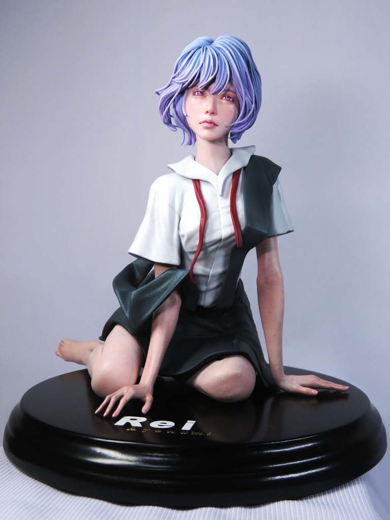 2/25 0:00以降受付開始 新世紀エヴァンゲリオンより レイ セミリアル 制服ver 1/6スケール未塗装ガレージキット