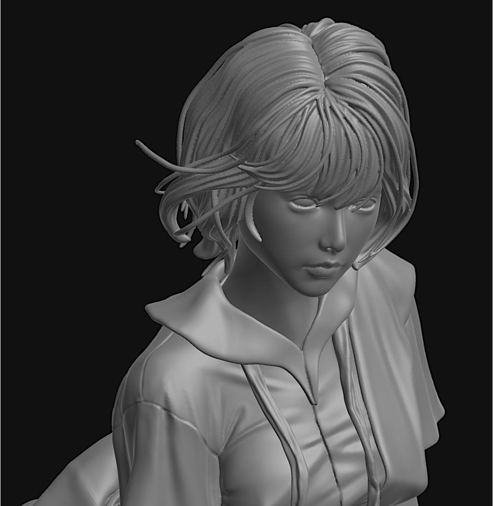 2/25 0:00以降受付開始 新世紀エヴァンゲリオンより レイ セミリアル 制服ver 1/6スケール未塗装ガレージキット