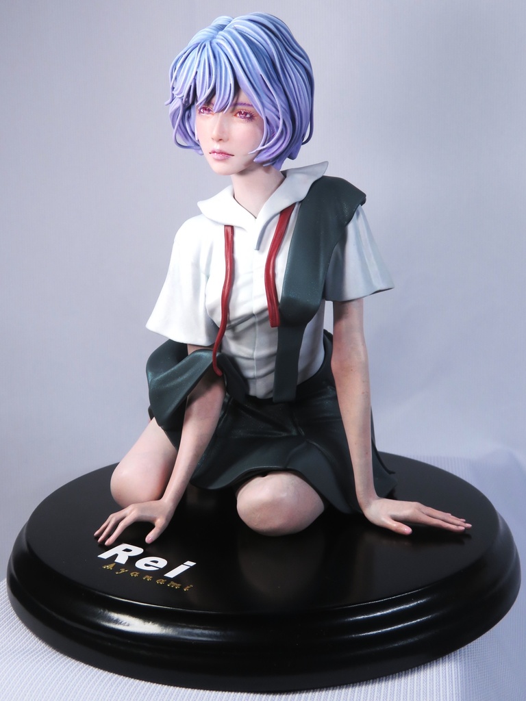 2/25 0:00以降受付開始 新世紀エヴァンゲリオンより レイ セミリアル 制服ver 1/6スケール未塗装ガレージキット