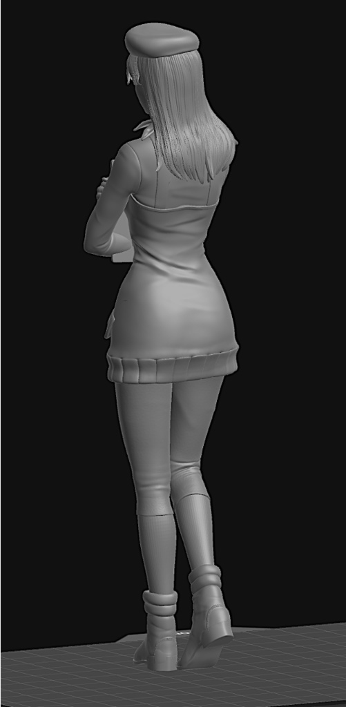 2/25 0:00以降受付開始 シン・エヴァンゲリオン劇場版より 鈴原サクラ セミリアル 1/6スケール未塗装ガレージキット