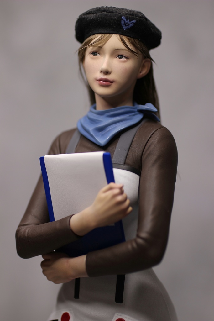 2/25 0:00以降受付開始　シン・エヴァンゲリオン劇場版より　鈴原サクラ セミリアル　1/6スケール未塗装ガレージキット