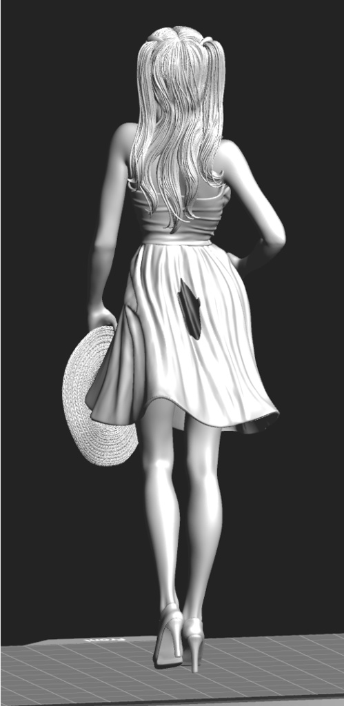 2/25 0:00以降受付開始 新世紀エヴァンゲリオンより アスカ ワンピースver セミリアル 1/6スケール未塗装ガレージキット