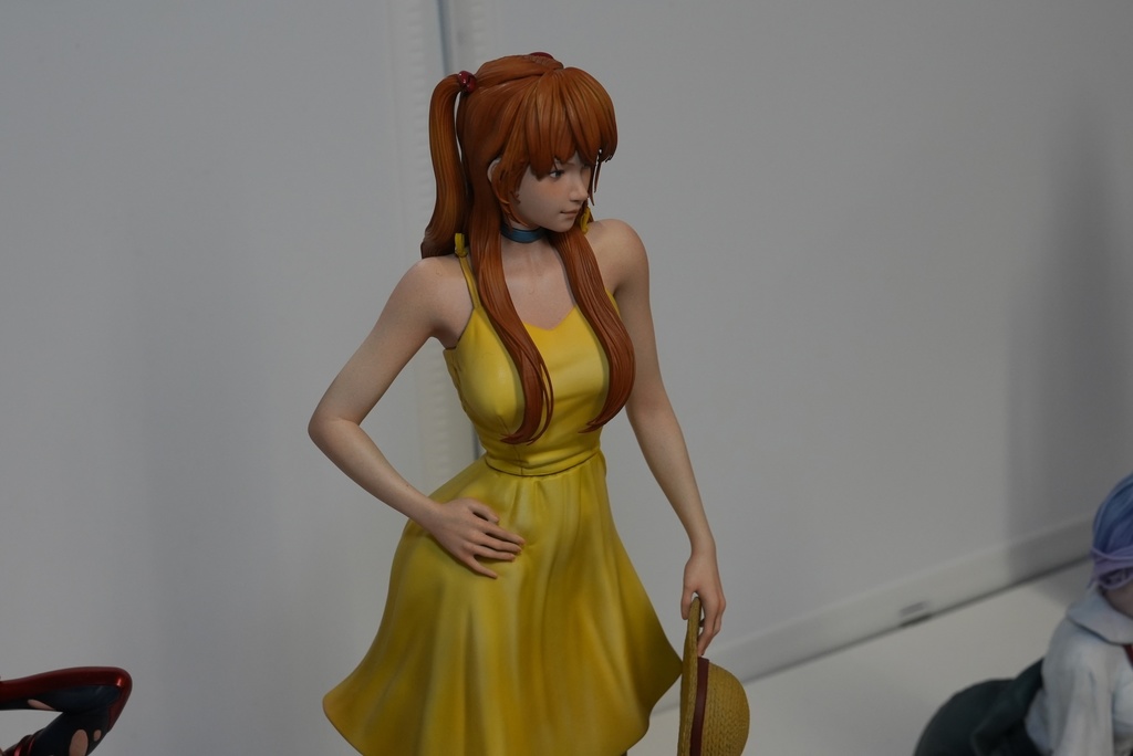 2/25 0:00以降受付開始 新世紀エヴァンゲリオンより アスカ ワンピースver セミリアル 1/6スケール未塗装ガレージキット