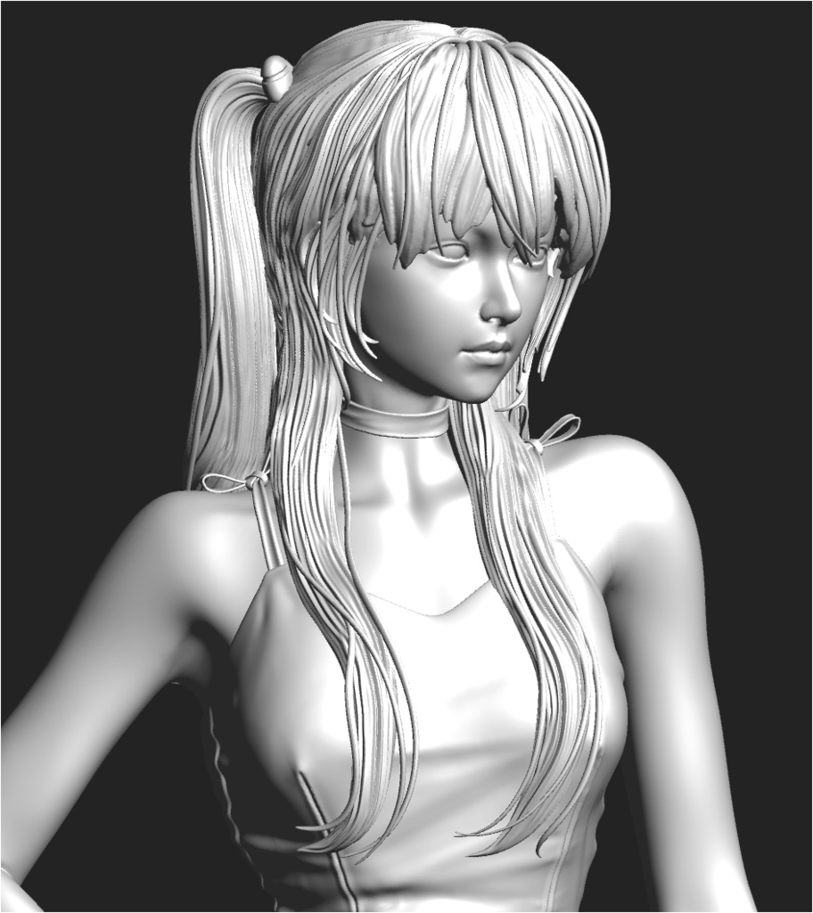 2/25 0:00以降受付開始 新世紀エヴァンゲリオンより アスカ ワンピースver セミリアル 1/6スケール未塗装ガレージキット