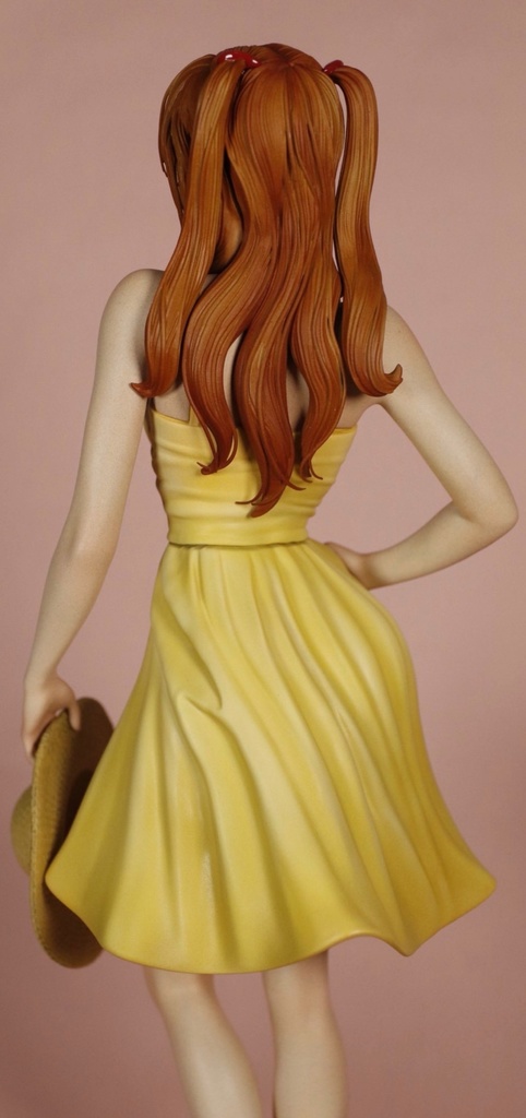 2/25 0:00以降受付開始 新世紀エヴァンゲリオンより アスカ ワンピースver セミリアル 1/6スケール未塗装ガレージキット