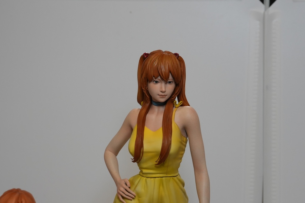 2/25 0:00以降受付開始 新世紀エヴァンゲリオンより アスカ ワンピースver セミリアル 1/6スケール未塗装ガレージキット