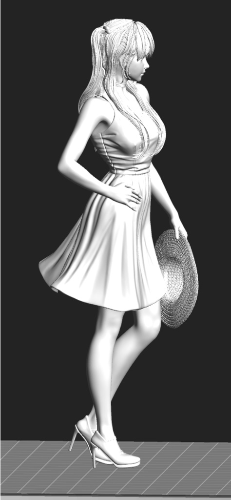 2/25 0:00以降受付開始 新世紀エヴァンゲリオンより アスカ ワンピースver セミリアル 1/6スケール未塗装ガレージキット