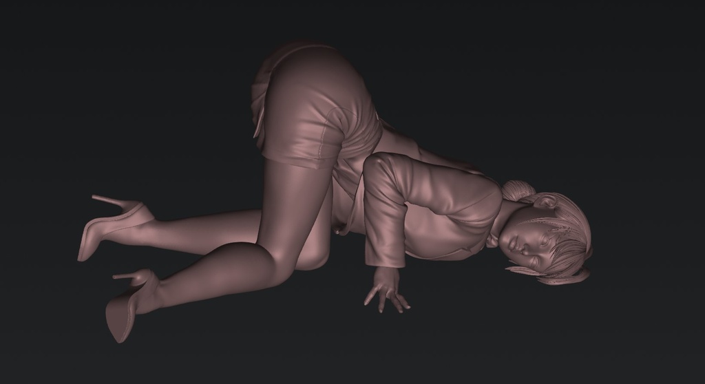 オリジナルガレージキット CAさん(A Cabin Crew) 1/6スケール