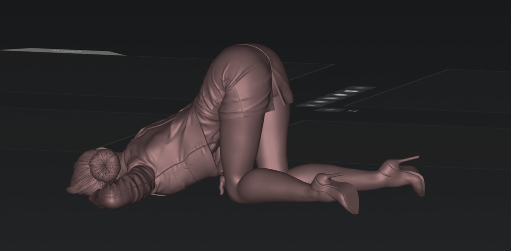 オリジナルガレージキット CAさん(A Cabin Crew) 1/6スケール