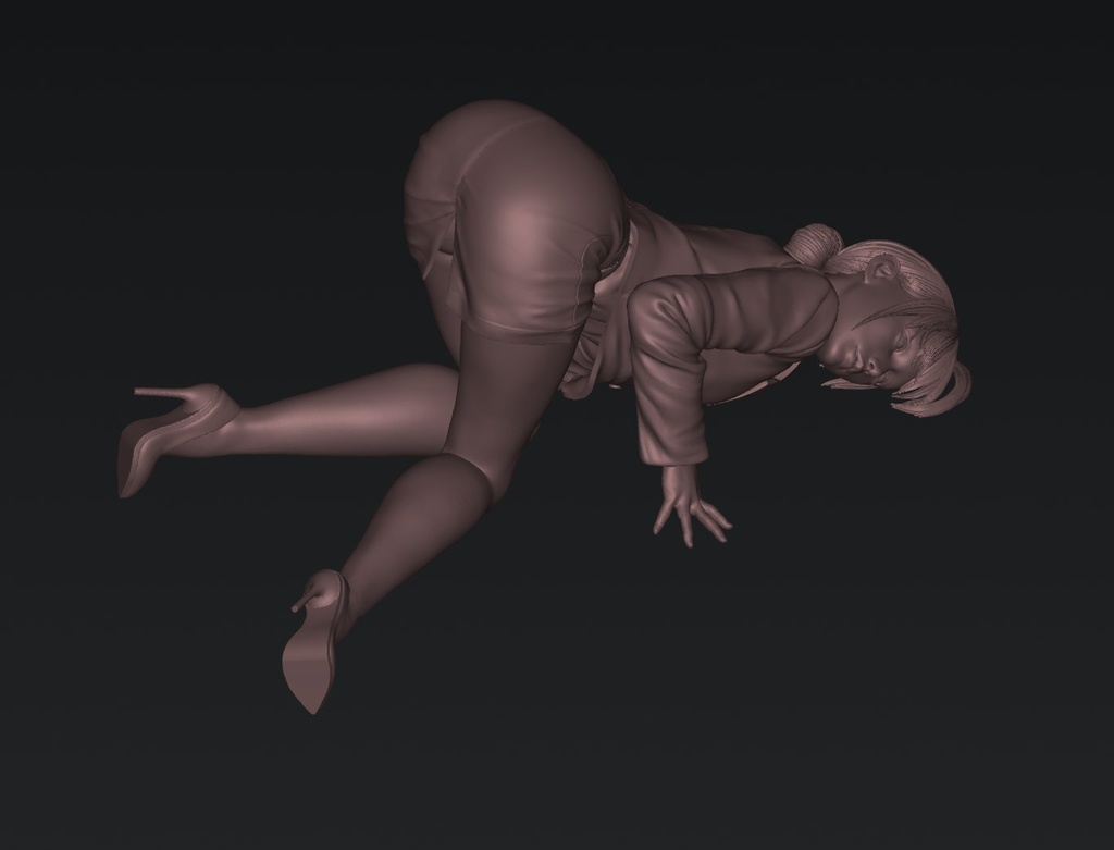 オリジナルガレージキット CAさん(A Cabin Crew) 1/6スケール