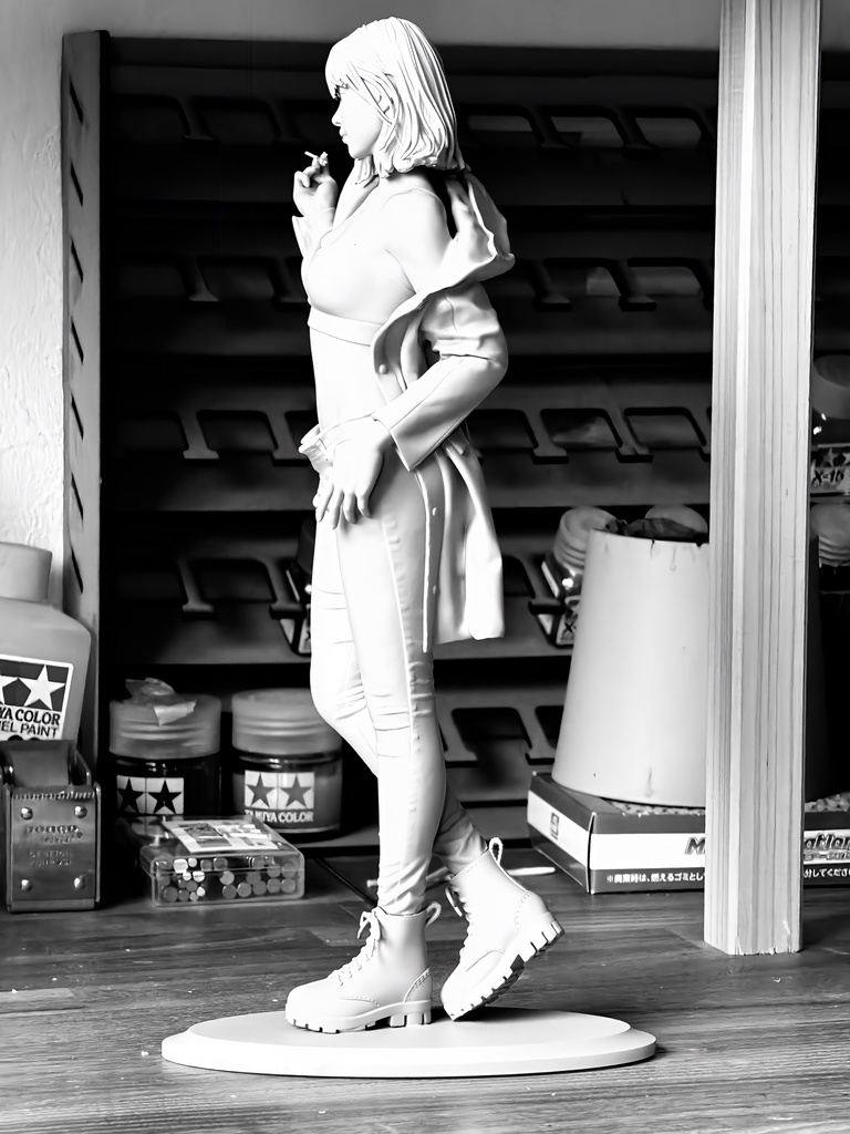 只今早期割引2000円オフです! オリジナルガレージキット PunkGirl 1/6スケール