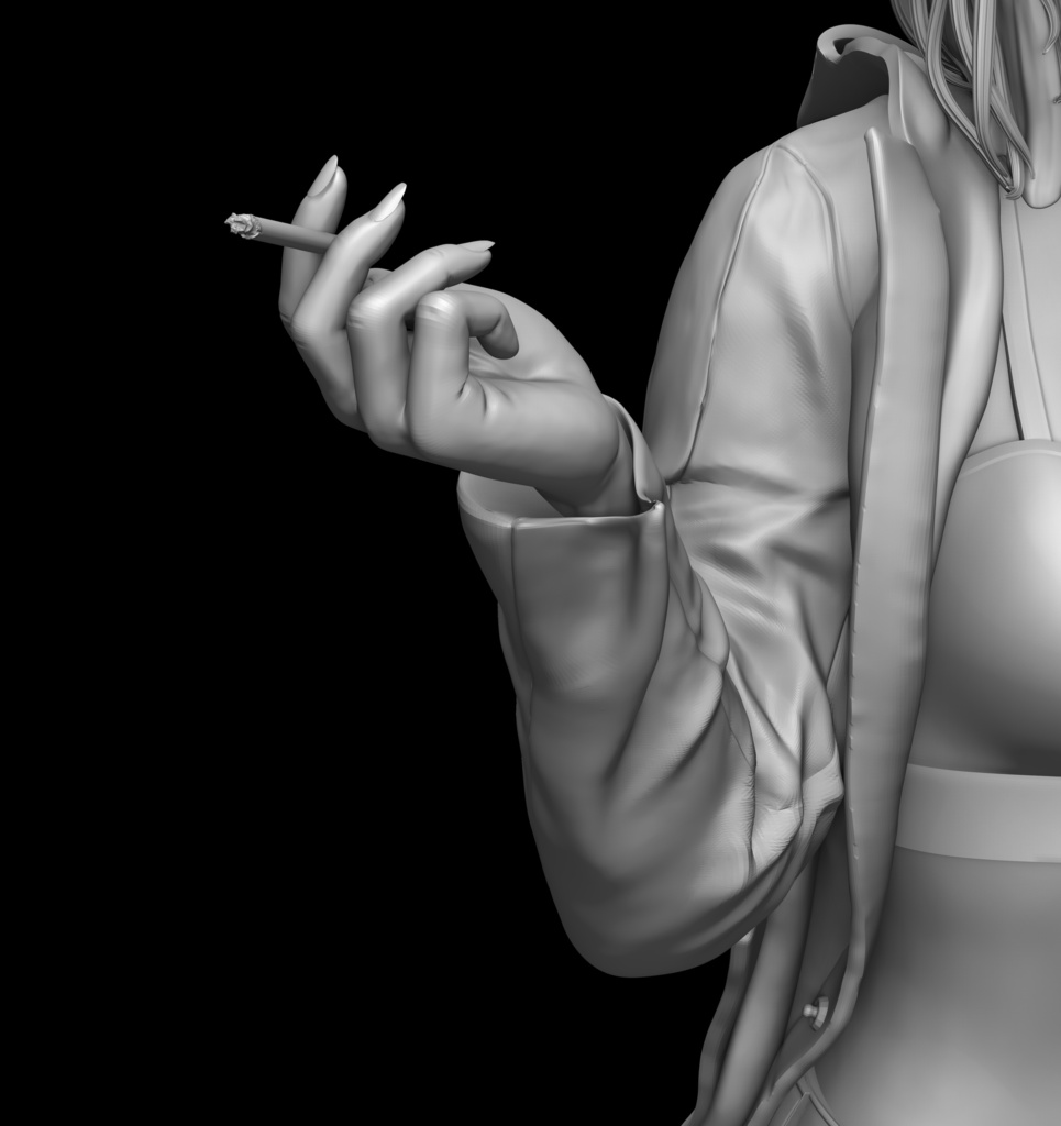 只今早期割引2000円オフです! オリジナルガレージキット PunkGirl 1/6スケール