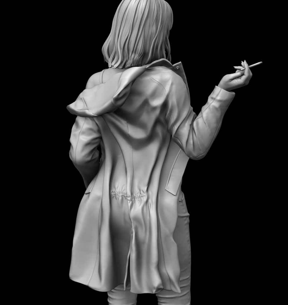 只今早期割引2000円オフです! オリジナルガレージキット PunkGirl 1/6スケール