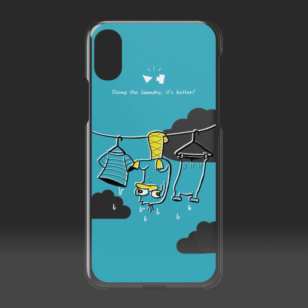 ランドリーペリー クリアケース