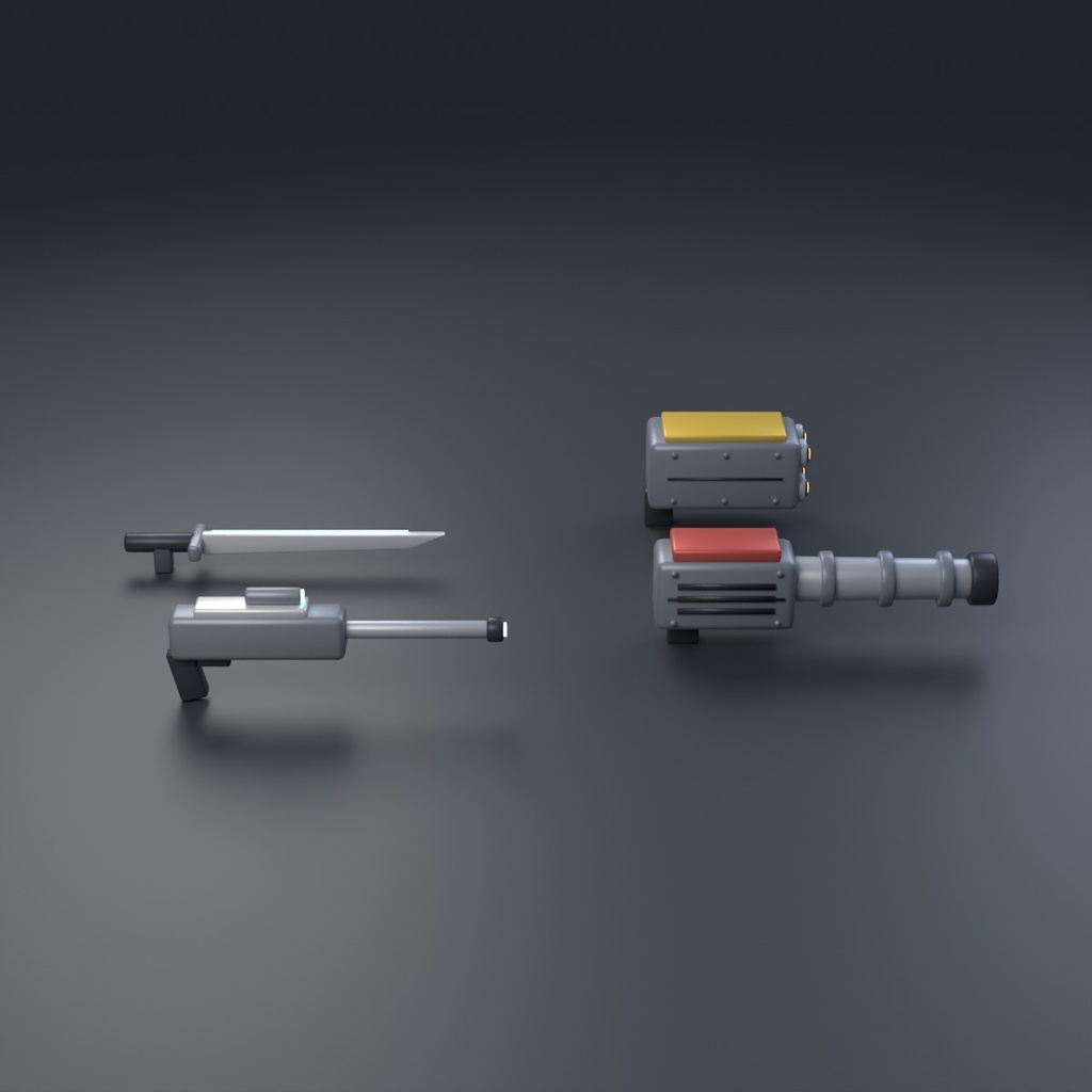 Mecha Kit — Blender 用の硬質メカ部品アドオン(AI で作成)