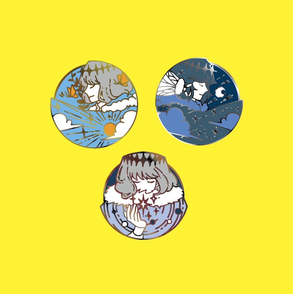 金属製ピンズ（単品・セット）