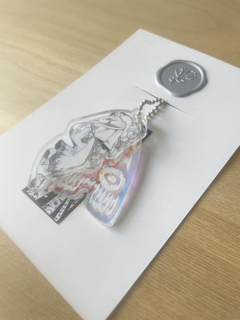 羽揺れアクキー