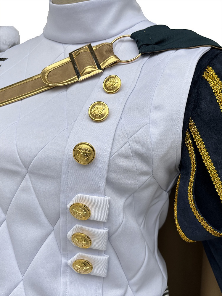 コスプレ衣装 騎士 ボタンメガネ付き コスチュームセット 演劇服 リチャード・スターリング 女性 レディース グッズ おしゃれ アニメ cosplay