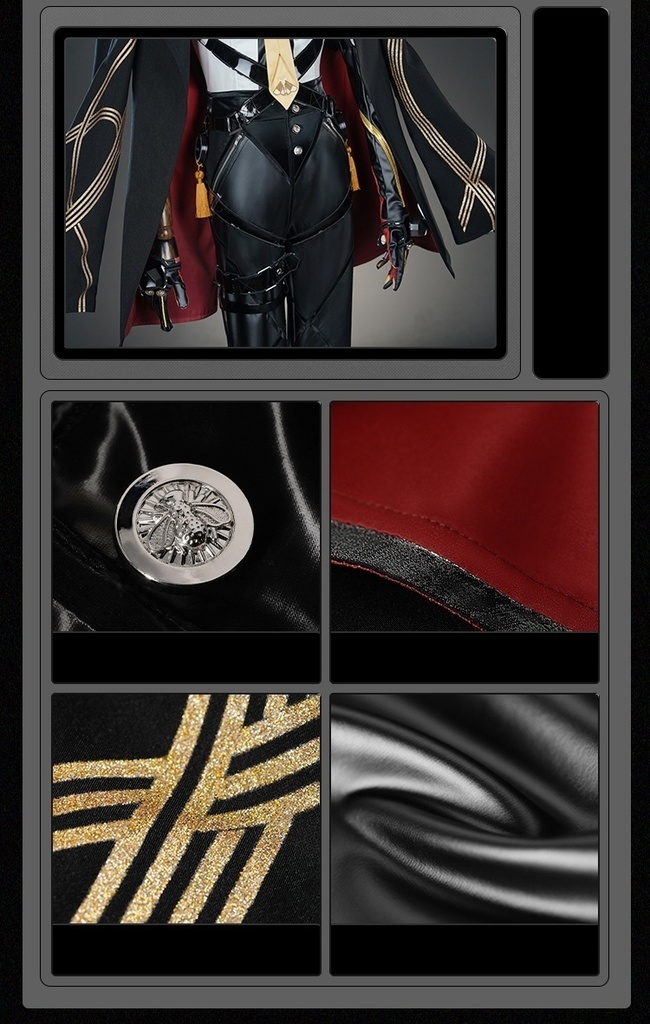 【Azuiblc】コスプレ衣装 イヴリン・シェヴァリエ 護衛 3Dプリントアクセサリー コスチュームセット ゼンゼロ ZZZ おしゃれ グッズ おしゃれ アニメ cosplay