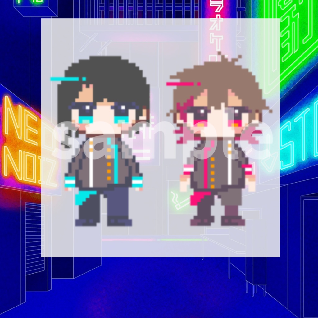 [1st anniv.]ドット柄アクリルスタンド