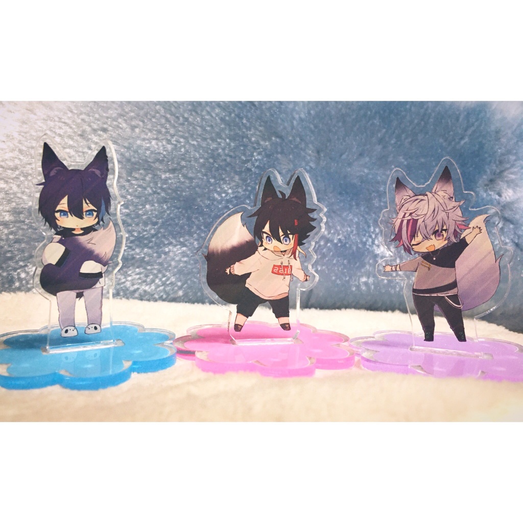 【非公式】きつねメッシャーズミニアクリルスタンド(予約商品)
