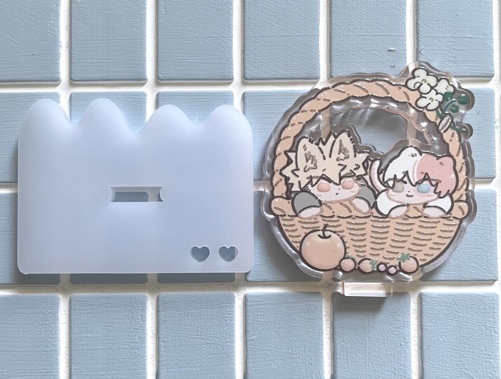 爆轟いぬねこアクスタ(かご)